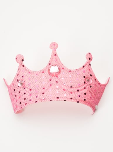 Little Adventures Pink Princess Soft Crown Dress Up Accessory