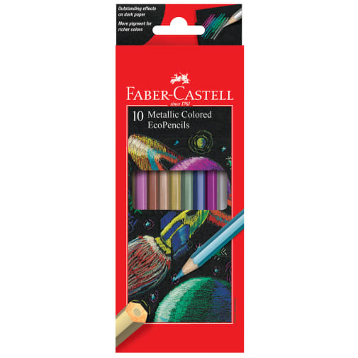 Metallic Colored EcoPencils - 10 count