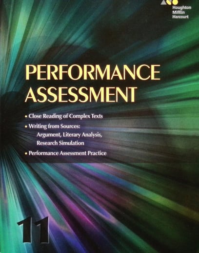 Collections Performance Assessment Student Edition Grade 11