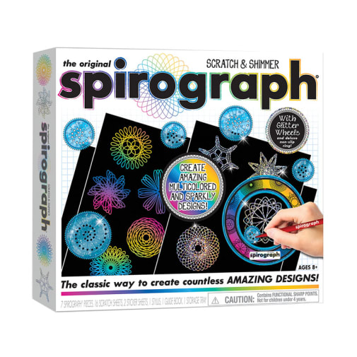 The Original Spirograph Scratch & Shimmer