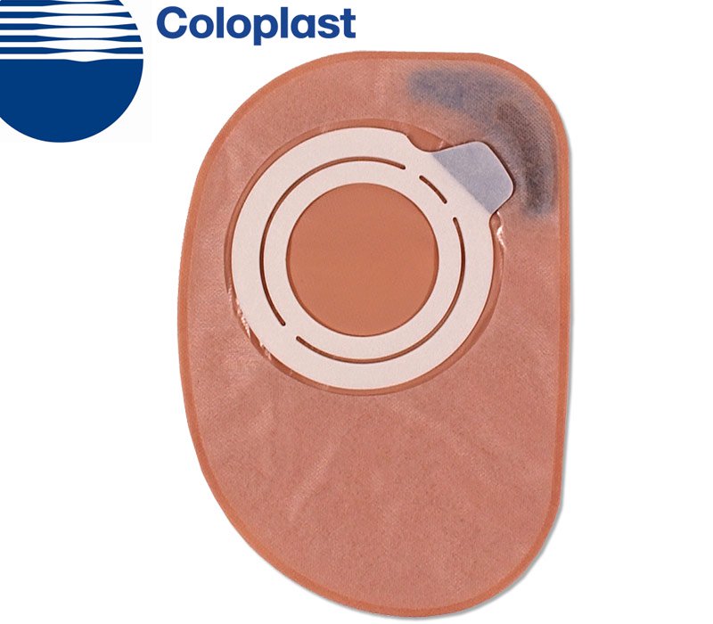 Assura 2-Piece Closed End Opaque Colostomy Pouch, Blue Match MK 457947