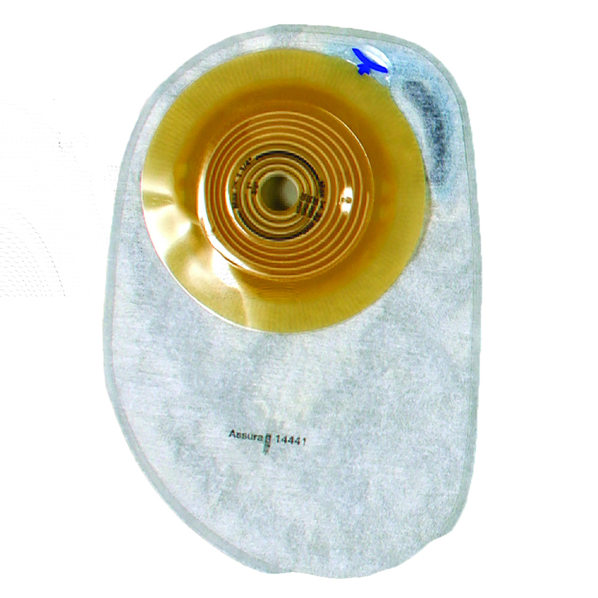 Assura Convex Light 1-Piece Transparent Colostomy Pouch, 15  33mm Stoma MK 551035