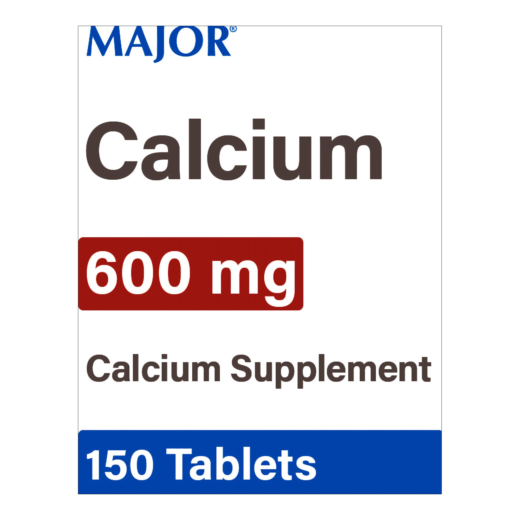 Major 600-mg Calcium Carbonate Supplement MK 1171932