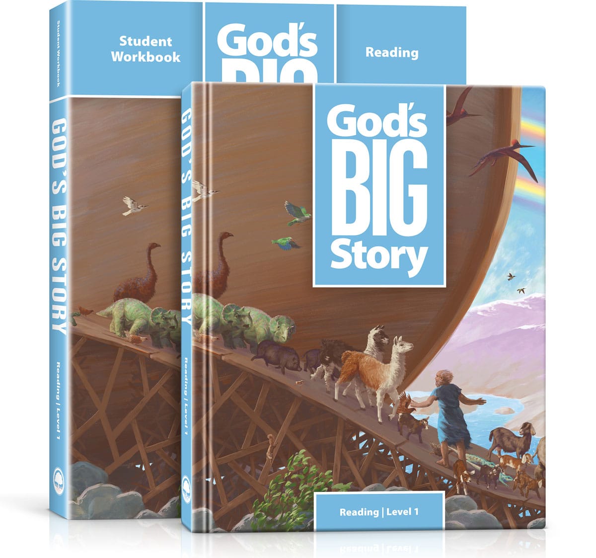 God's Big Story: Reading Level 1 Set (Textbook & Student Workbook)
