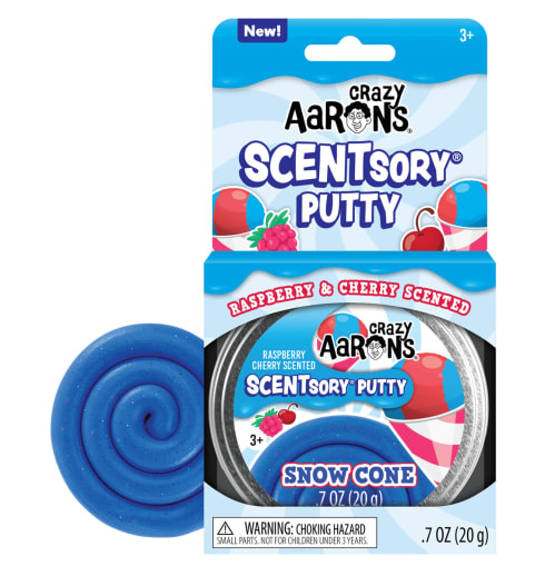 Crazy Aaron's Snow Cone Putty 2.75" Tin (Scentsory Putty)