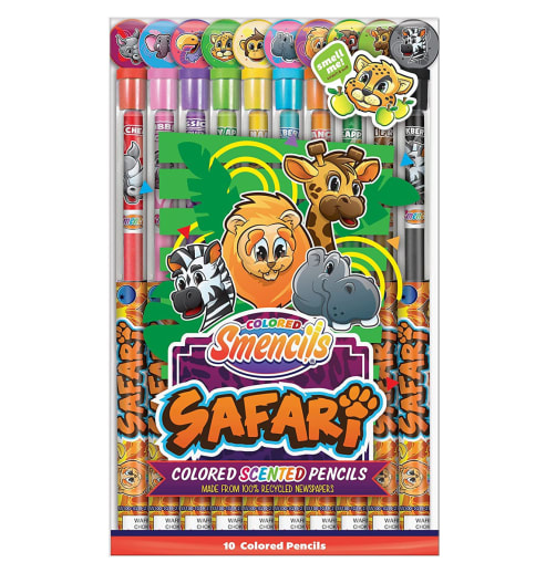 Safari Colored Smencils Set of 10