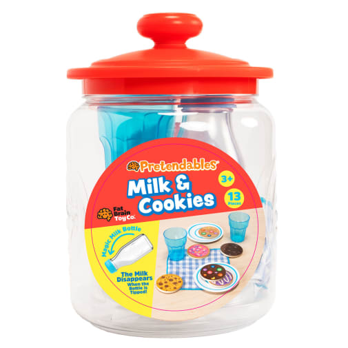 Pretendables Milk & Cookies Set | Fat Brain Toys