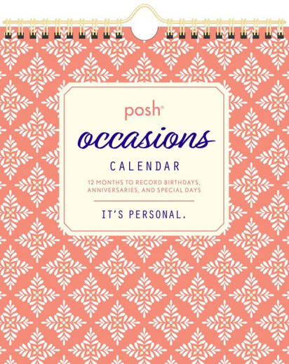 Posh: Occasions Calendar