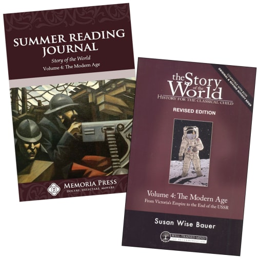 Memoria Press Story of the World Volume 4 Summer Reading Journal Set