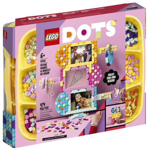 LEGO DOTS Ice Cream Picture Frames & Bracelet (41956)