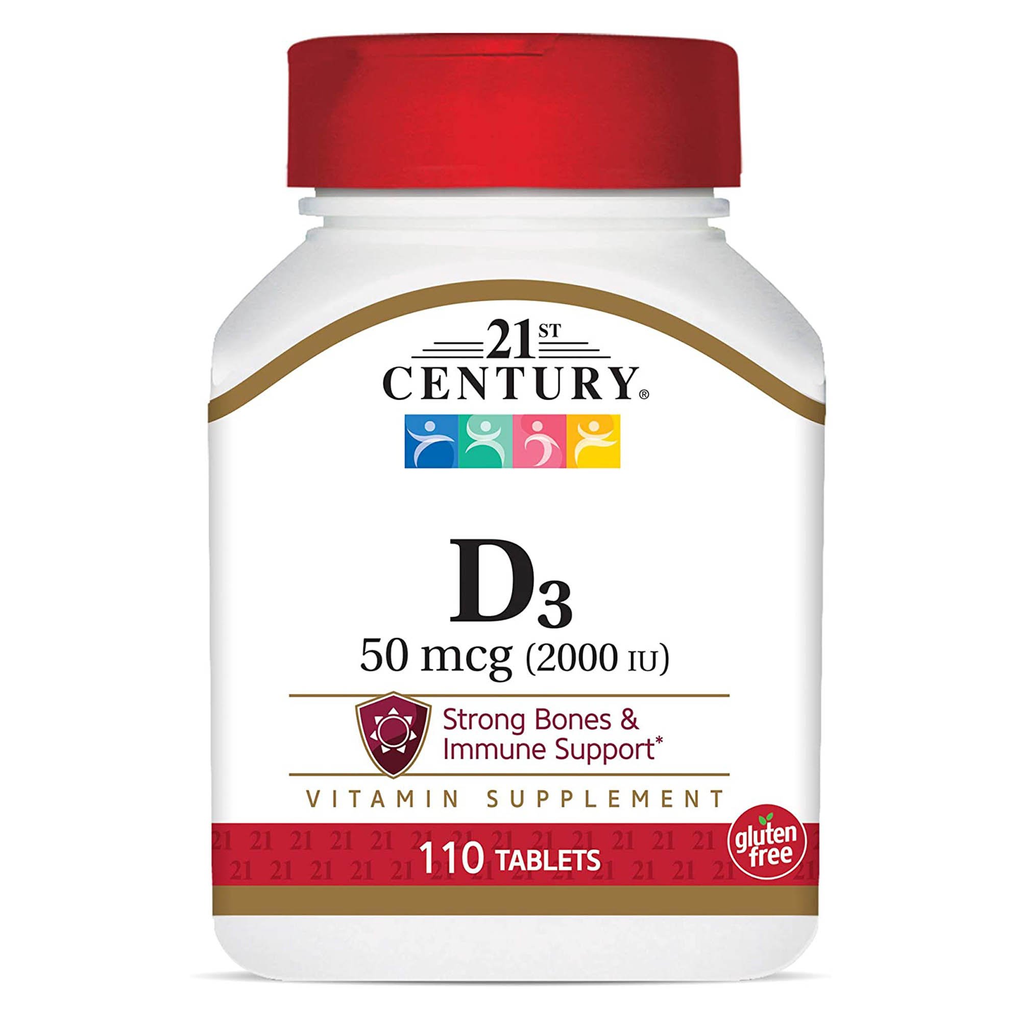 21st Century Vitamin D-3 Supplement MK 852701