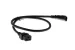 AC Power Cord, C14 to C19, 14 AWG, 3ft, Black