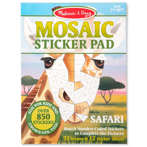 Melissa & Doug Mosaic Sticker Pad Safari