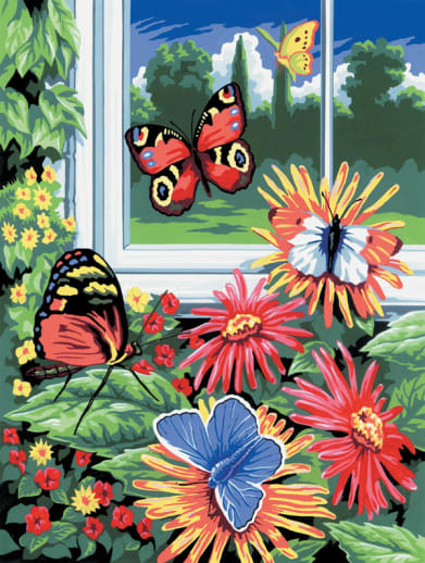 Painting By Numbers - Butterflies (Junior Small)