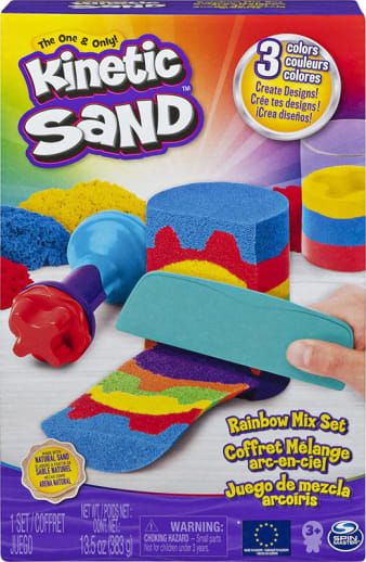 Kinetic Sand Rainbow Mix Set (3 colors)