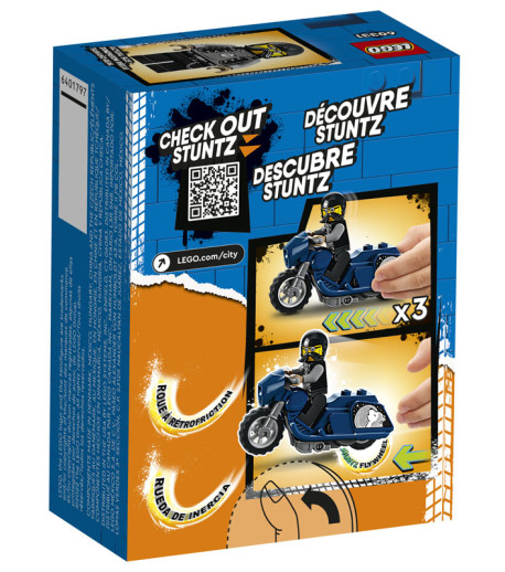 LEGO City Stuntz Touring Stunt Bike (60331)