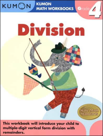 Kumon Division Grade 4 Workbook