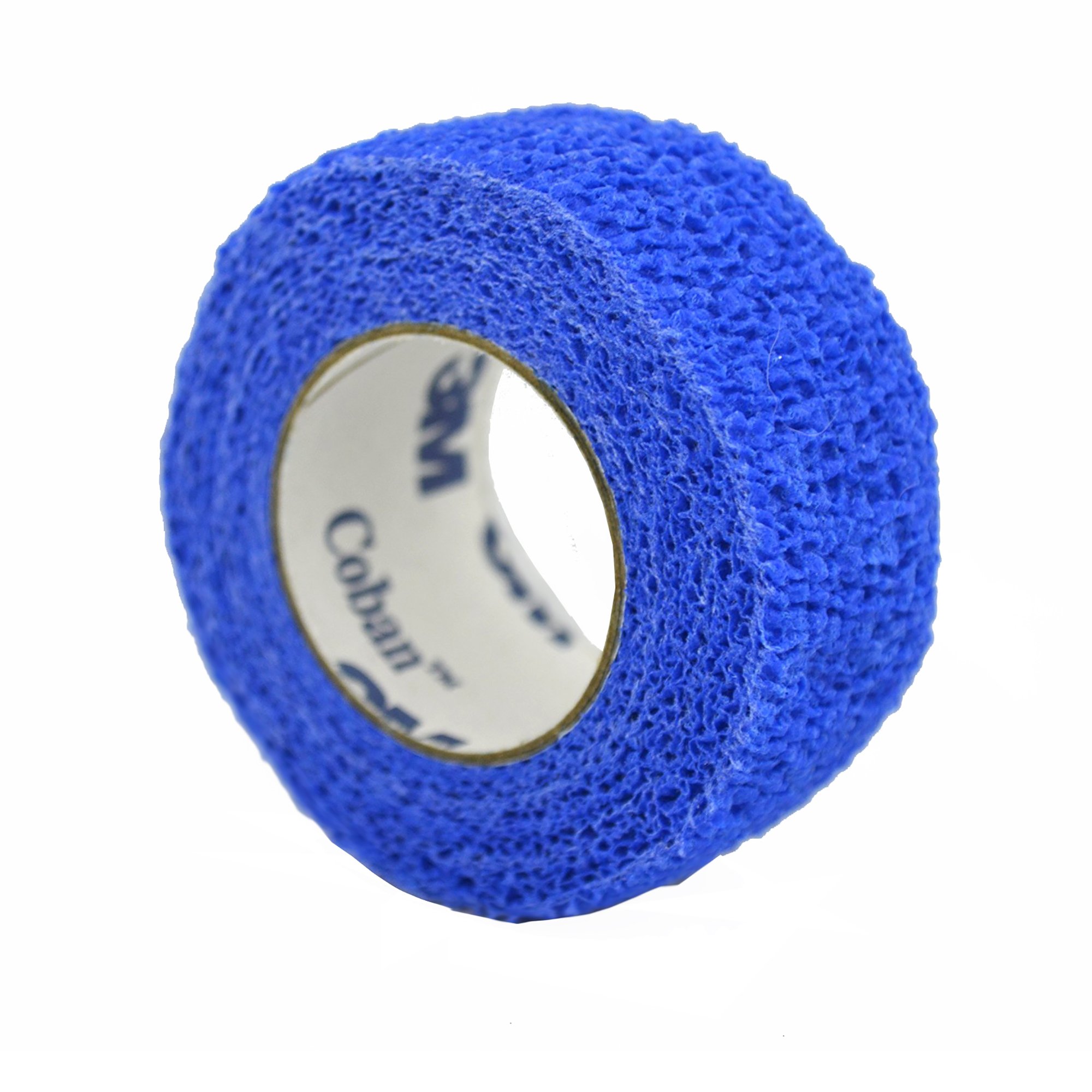3M Coban Self-adherent Closure Cohesive Bandage, 2 Inch x 5 Yard, Blue MK 222002