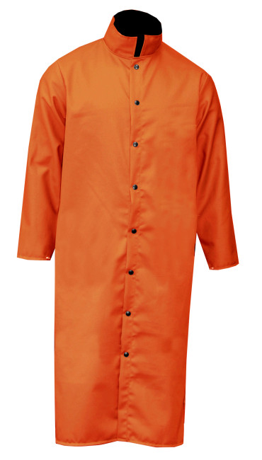 50" Coat: 4.5 oz. Orange Nomex® IIIA