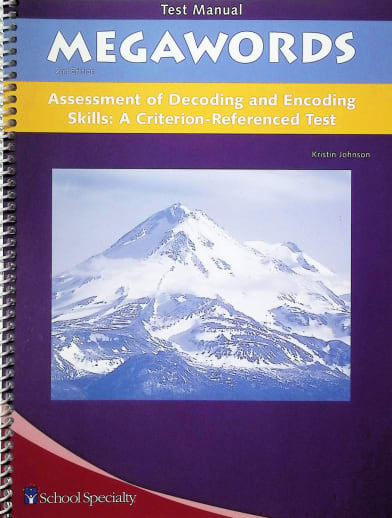 Megawords Test Manual 2ED