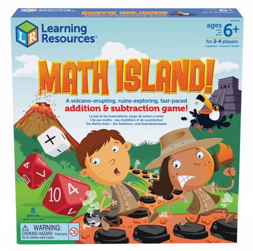 Math Island! Addition & Subtraction Game