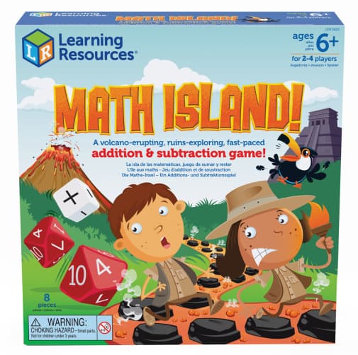 Learning Resources Math Island! Addition & Subtraction Game