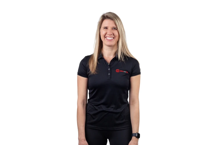 CK Women’s Polo, Black, Medium