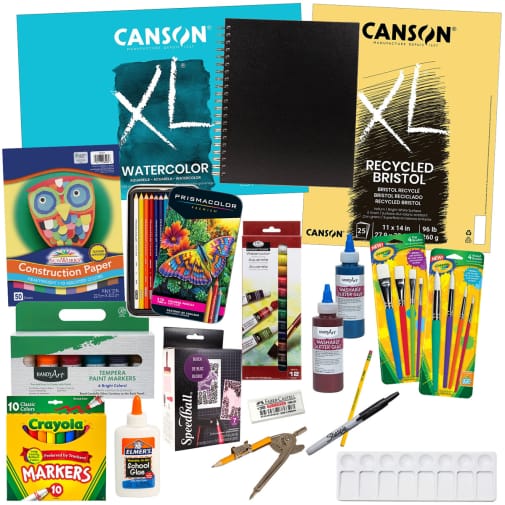 Home Art Studio Grade 5 Art Supply Package