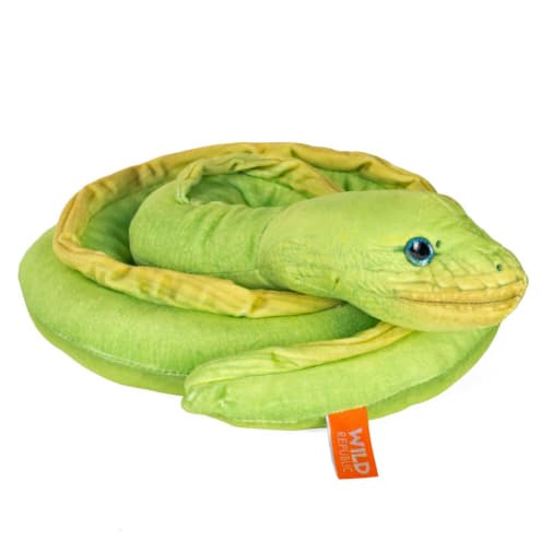 Sea Snake - Green Coiled Moray Eel 36" Plush