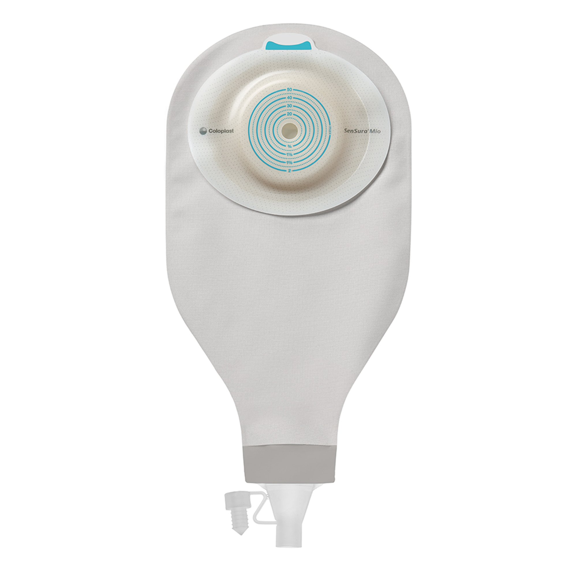 SenSura Mio High Output 1-Piece Transparent Ostomy Pouch, 10  50 mm Stomas MK 1094138