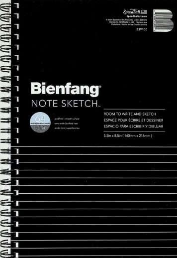 NoteSketch - Horizontal 5.5" x 8.5"