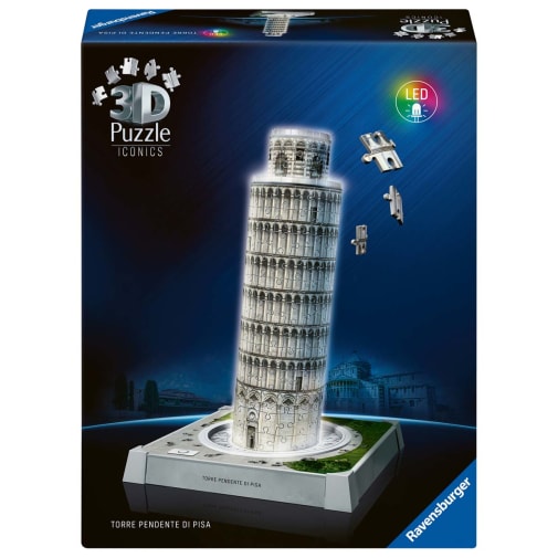 Iconics: Leaning Tower of Pisa with Light