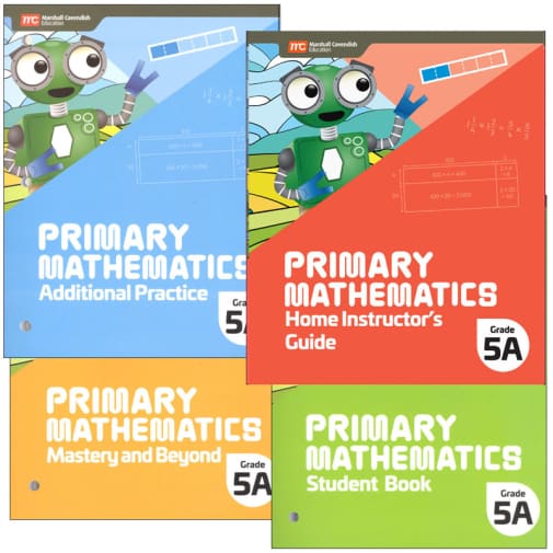 Primary Math 2022 Grade 5A Semester Set