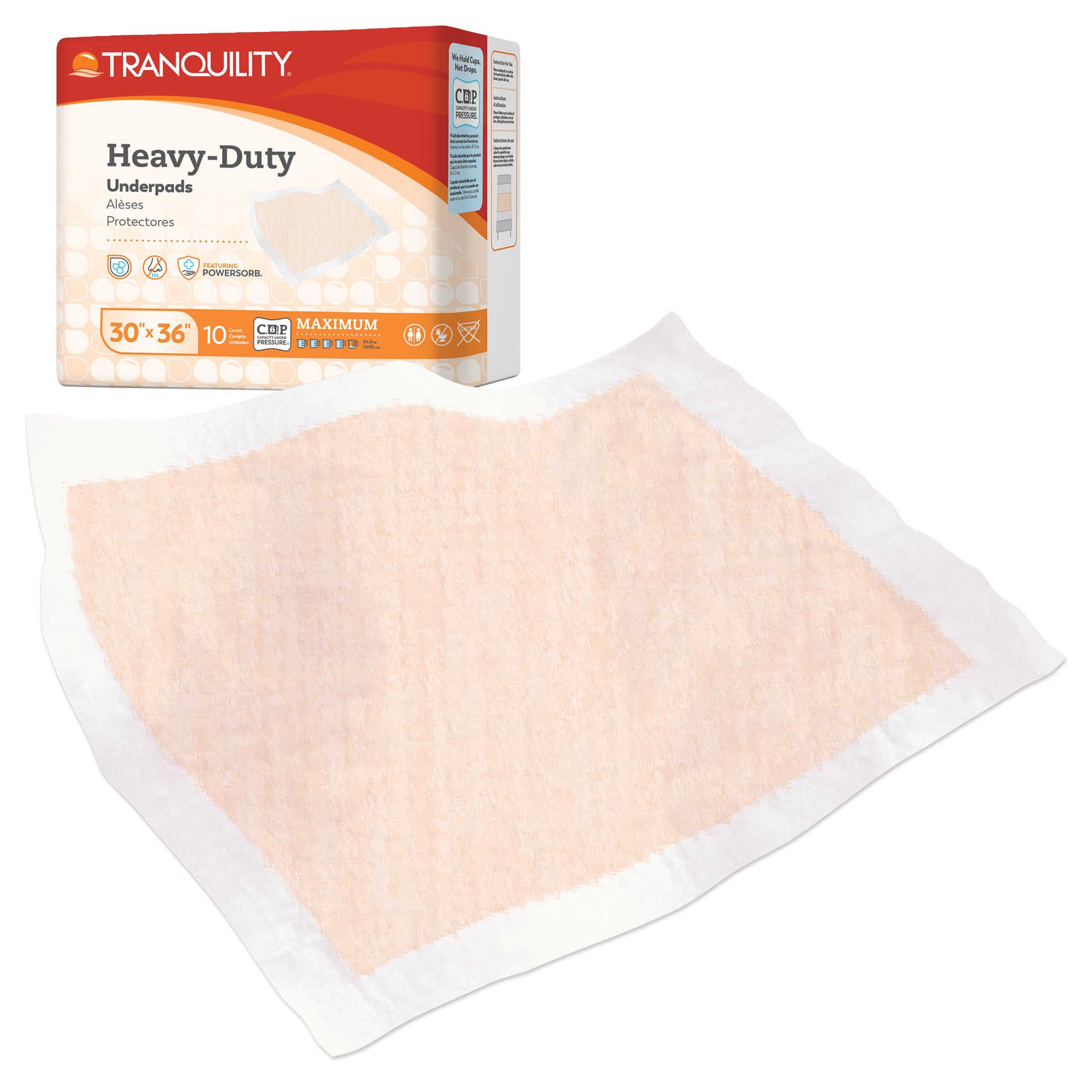 Tranquility Heavy Duty Underpad, 30 x 36 Inch MK 798791