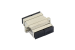 Fiber Adapter, SC/UPC Duplex Multimode, With Flange, Metal