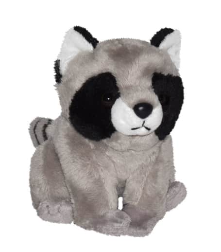 Wild Republic Pocketkins-Eco Raccoon 5" Plush