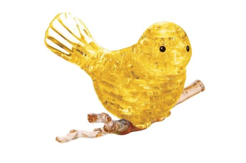 3D Crystal Puzzle - Yellow Bird