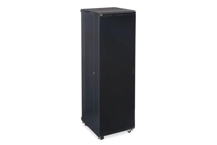 42U LINIER Server Cabinet - Solid/Vented Doors - 24in Depth