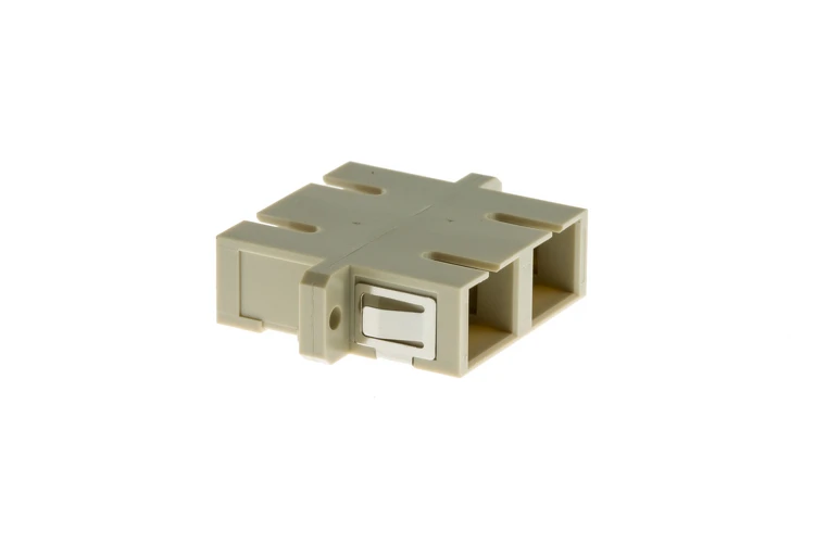 SC-SC Multimode Duplex Fiber Optic Cable Adapter