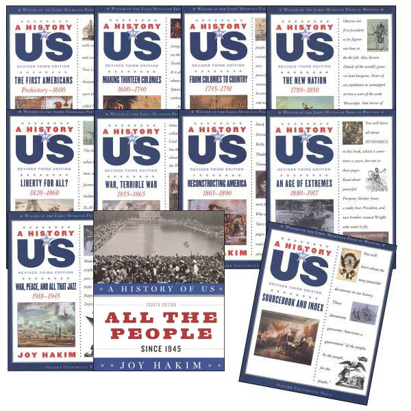 History of US 11-Volume Set 3rd Edition Revised with Sourcebook