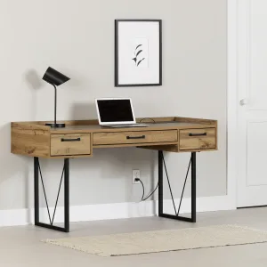 Desk with Power Bar