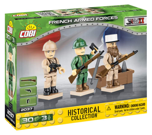 COBI French Armed Forces - 30 pieces (World War II Historical Collection)