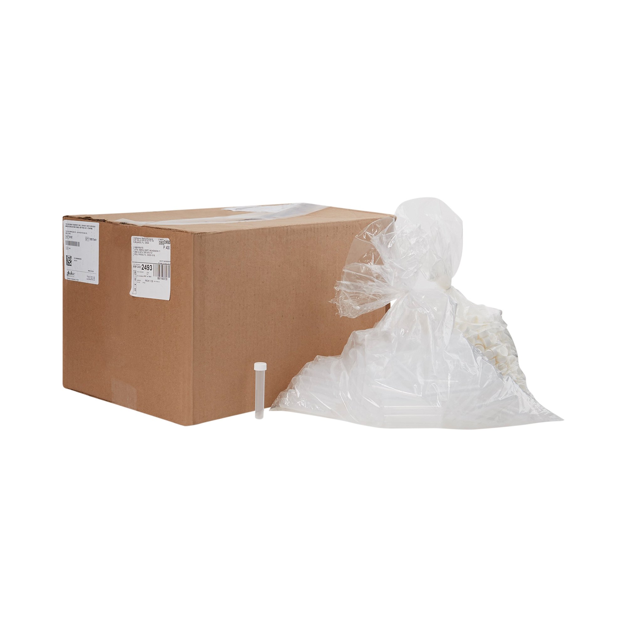 Globe Scientific Storage and/or Transport Tube, 10 mL, 16 x 93 mm MK 486546