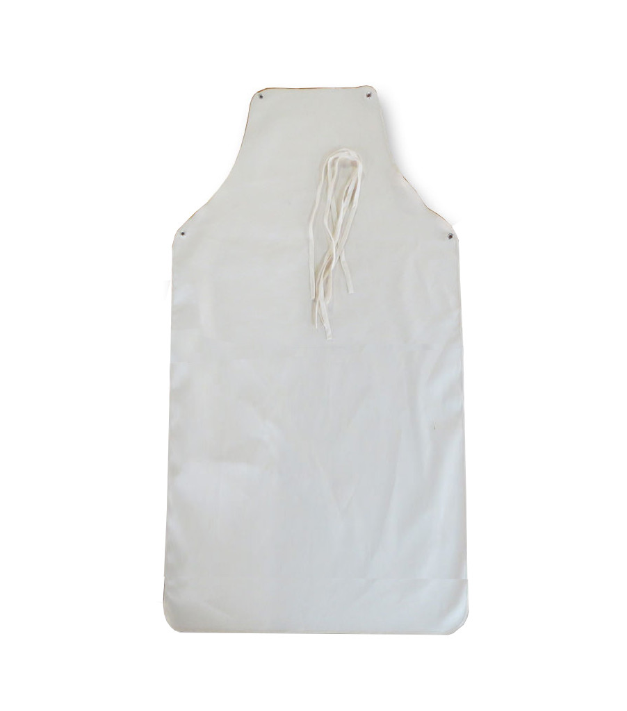 48" Bib Aprons: 29” W x 48” H, 10 oz. Natural FR Duck, , large image number 0