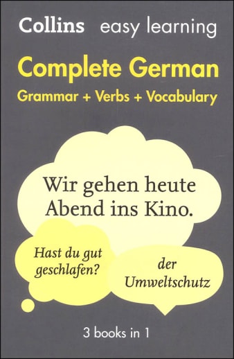 Complete German Grammar Verbs Vocabulary (Collins Easy Learning)