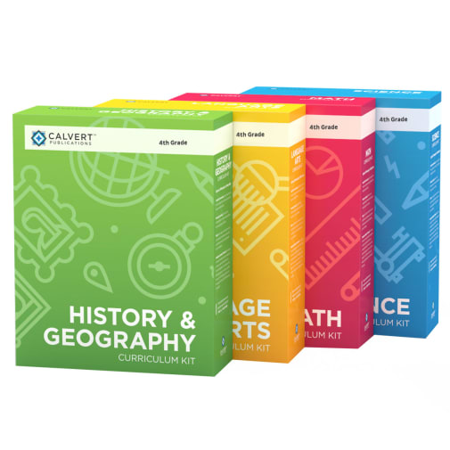 Calvert 4th Grade 4 Subject Set