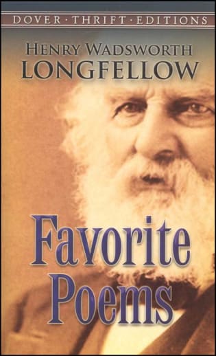 Favorite Poems by Henry Wadsworth Longfellow (Thrift Edition)