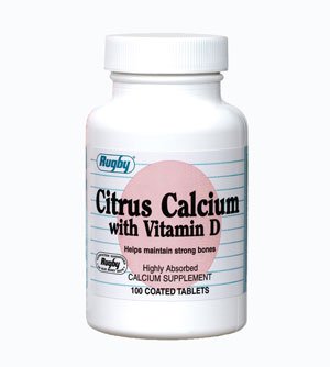 Rugby Cholecalciferol / Calcium Citrate Joint Health Supplement MK 707219