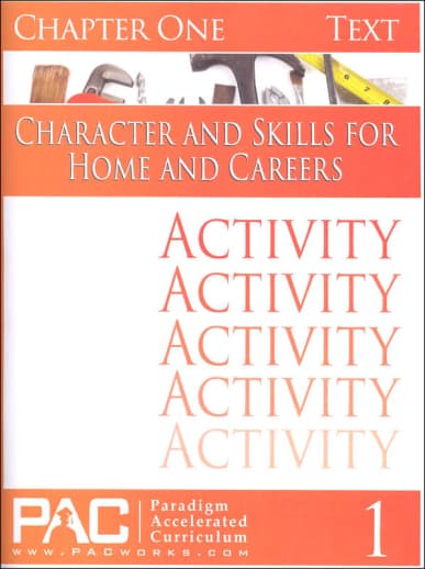 Character & Skills for Home & Careers Chapter 1 Activities