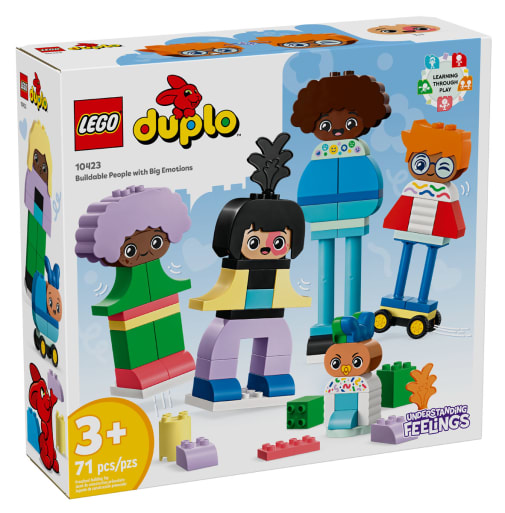 LEGO DUPLO Town Buildable People with Big Emotions (10423)